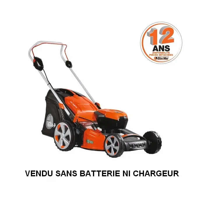 Tondeuse poussée à batterie Oleo Mac GI48P - coupe 48 cm