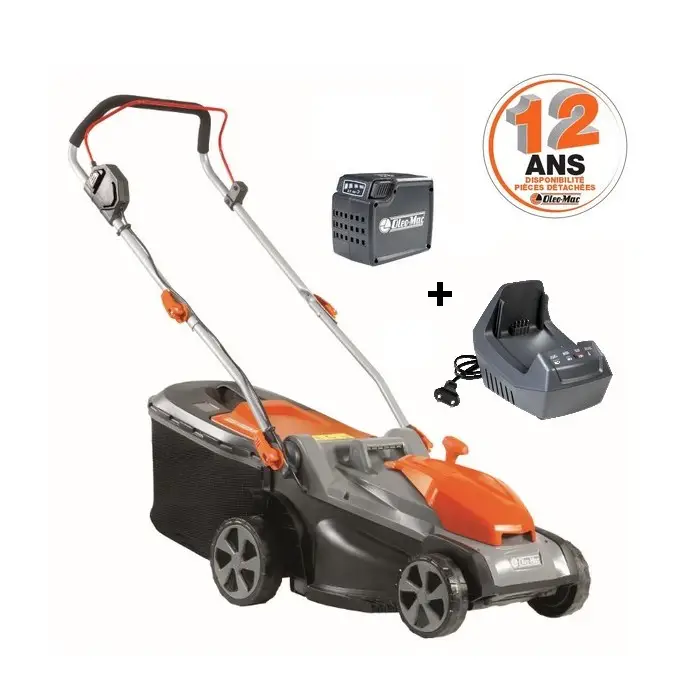 Pack tondeuse à batterie Oleo Mac GI40P 1250W - coupe 37 cm