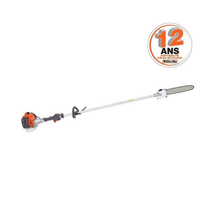 Tronçonneuse élagueuse sur perche Oleo Mac PPH250 - coupe 25 cm, moteur 25,4 cm3