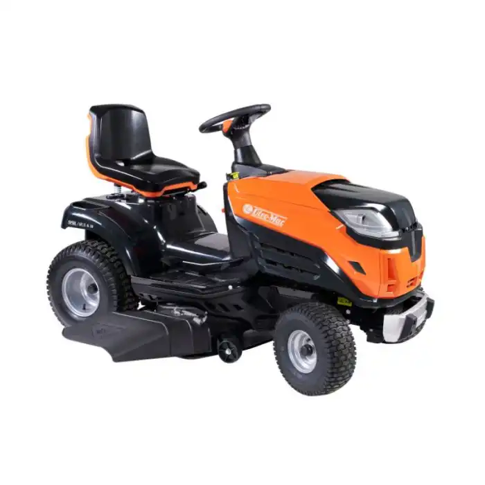 Tracteur tondeuse éjection latérale Oleo-Mac OM99L/12,5KM - coupe 98cm