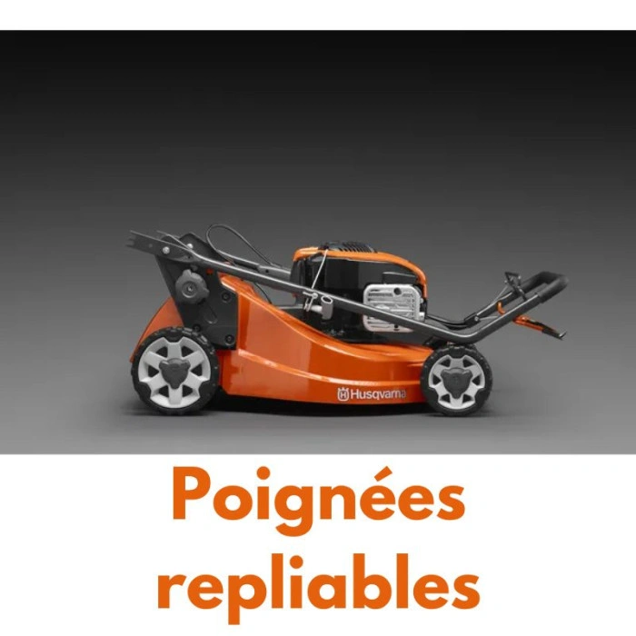 Tondeuse à gazon professionnelle autotractée Husqvarna LC551VBP - coupe 51cm