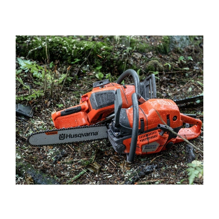 Tronçonneuse Husqvarna 550XP Mark II guide chaine 45cm , moteur 50cm³
