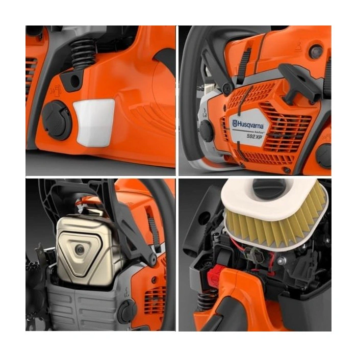 Tronçonneuse thermique Husqvarna 592XP - coupe 60 cm, moteur 92,7 cm3