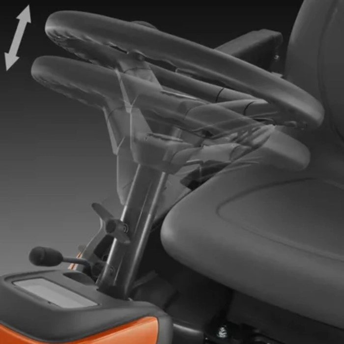 Autoportée Rider Husqvarna R214C coupe frontale - coupe 94 cm