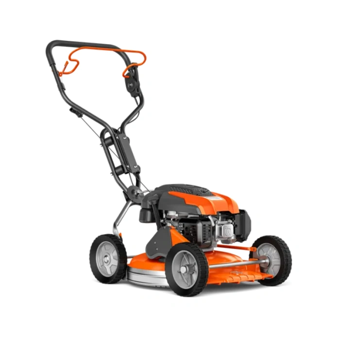Tondeuse à gazon mulching Husqvarna LB548SQe Carter et roue Alu, coupe 53 cm
