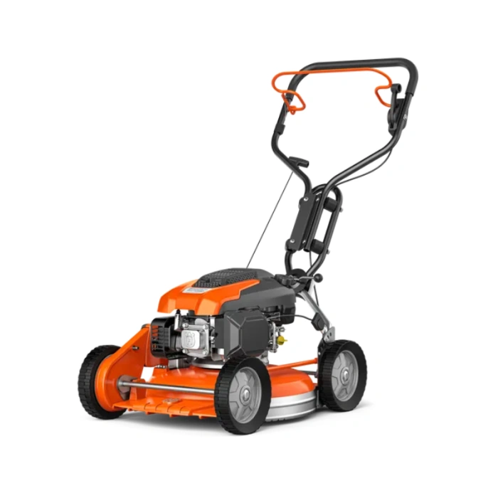 Tondeuse à gazon mulching Husqvarna LB548SQe Carter et roue Alu, coupe 53 cm