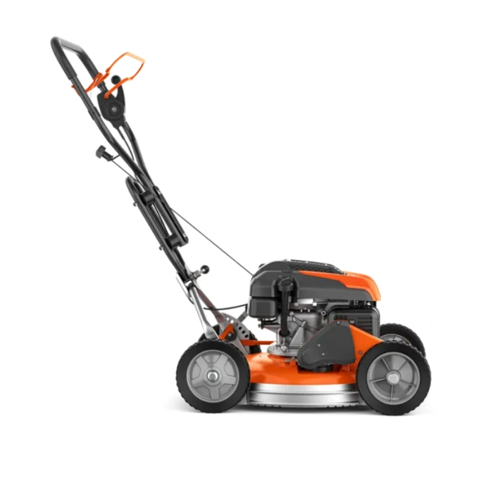 Tondeuse à gazon mulching Husqvarna LB548SQe Carter et roue Alu, coupe 53 cm