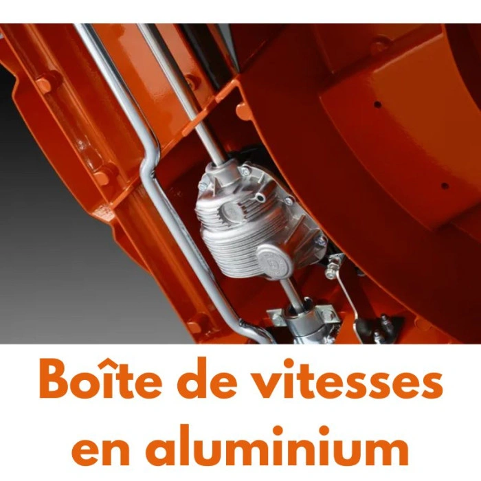 Tondeuse à gazon professionnelle Husqvarna LC551SP coupe 51cm, moteur Kawasaki