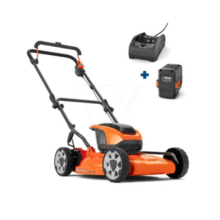 Tondeuse mulching Husqvarna LB144i | Pack (Batterie + Chargeur) - coupe 44 cm