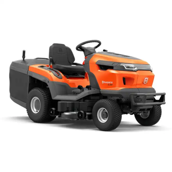 Tracteur tondeuse bac de ramassage Husqvarna TC220T coupe 108cm