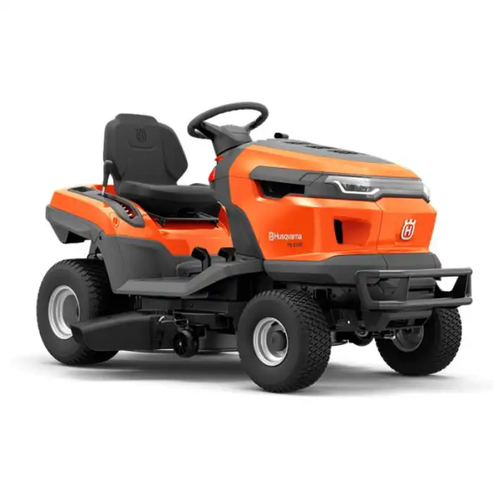 Tracteur tondeuse éjection latérale Husqvarna TS215T coupe 95 cm