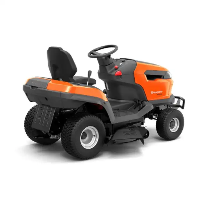 Tracteur tondeuse éjection latérale Husqvarna TS215T coupe 95 cm