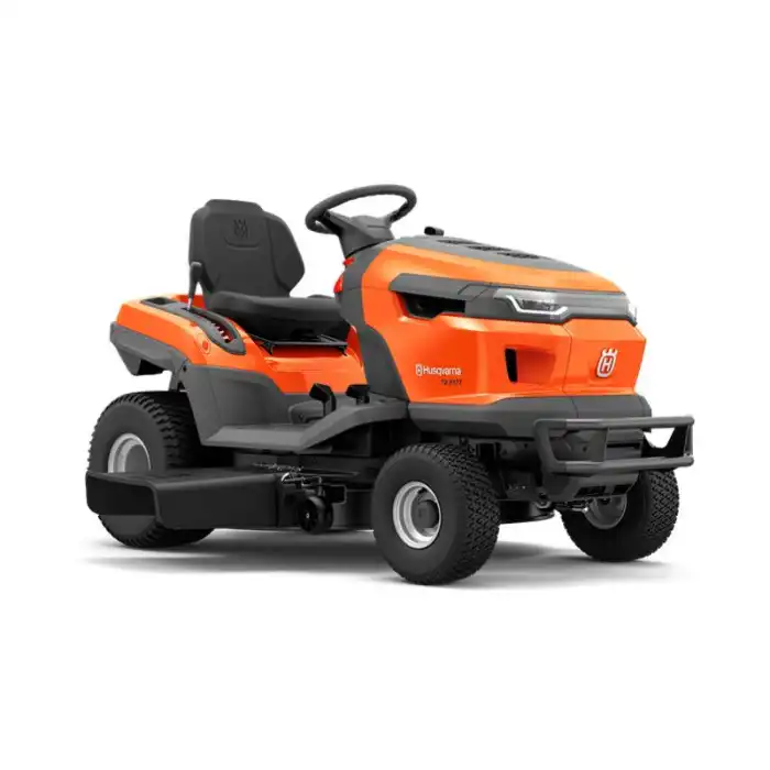 Tracteur tondeuse éjection latérale Husqvarna TS217T, coupe 108cm