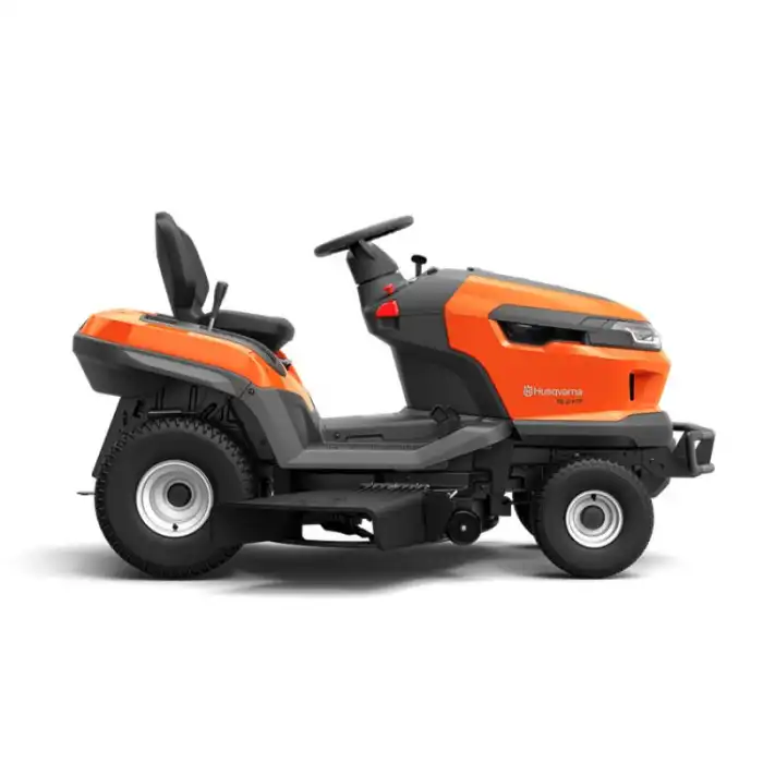 Tracteur tondeuse éjection latérale Husqvarna TS217T, coupe 108cm