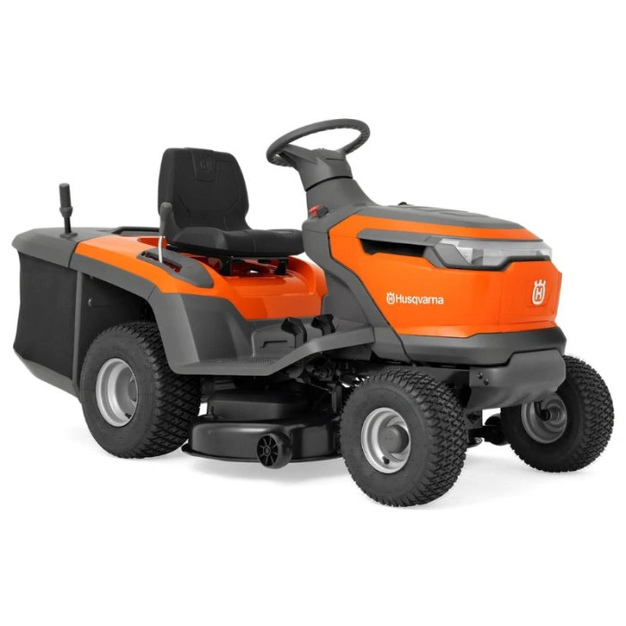 Tracteur tondeuse à batterie éjection arrière Husqvarna TC100i - coupe 95 cm