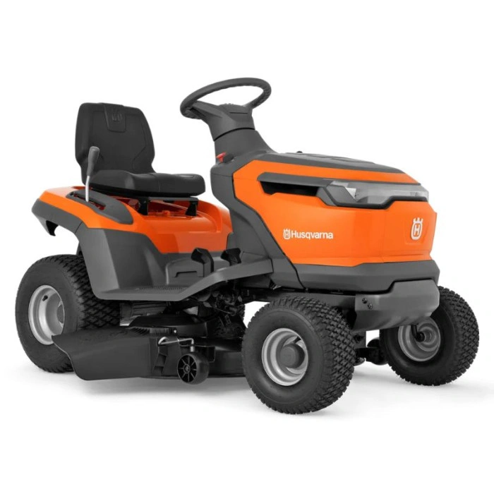 Tracteur tondeuse à batterie éjection latérale Husqvarna TS100i - coupe 95 cm