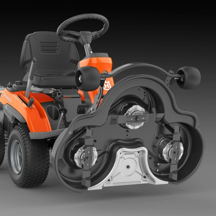 Tondeuse autoportée coupe frontale à batterie Husqvarna R200iX AWD (nu)