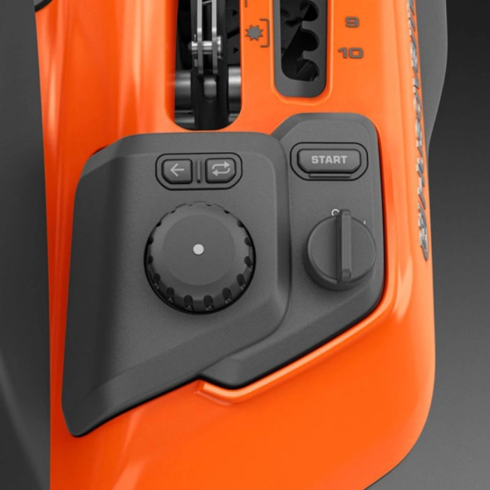 Tondeuse autoportée coupe frontale à batterie Husqvarna R200iX AWD (nu)