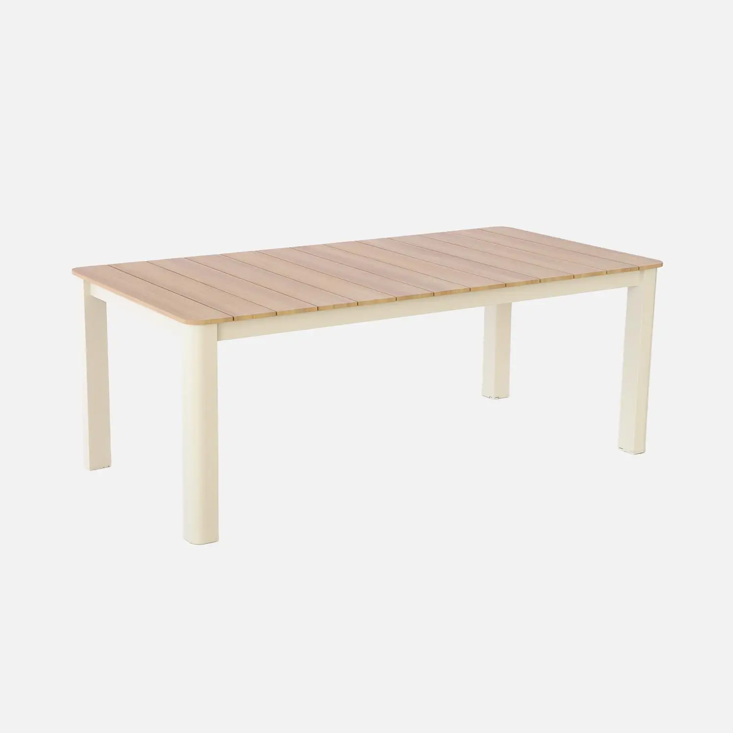 Table de jardin aluminium 8 places