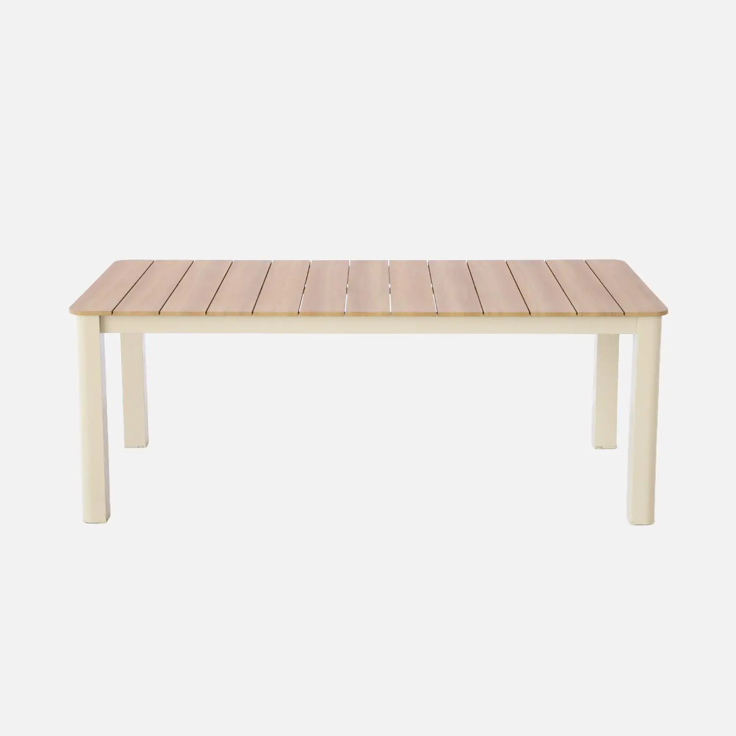 Table de jardin aluminium 8 places