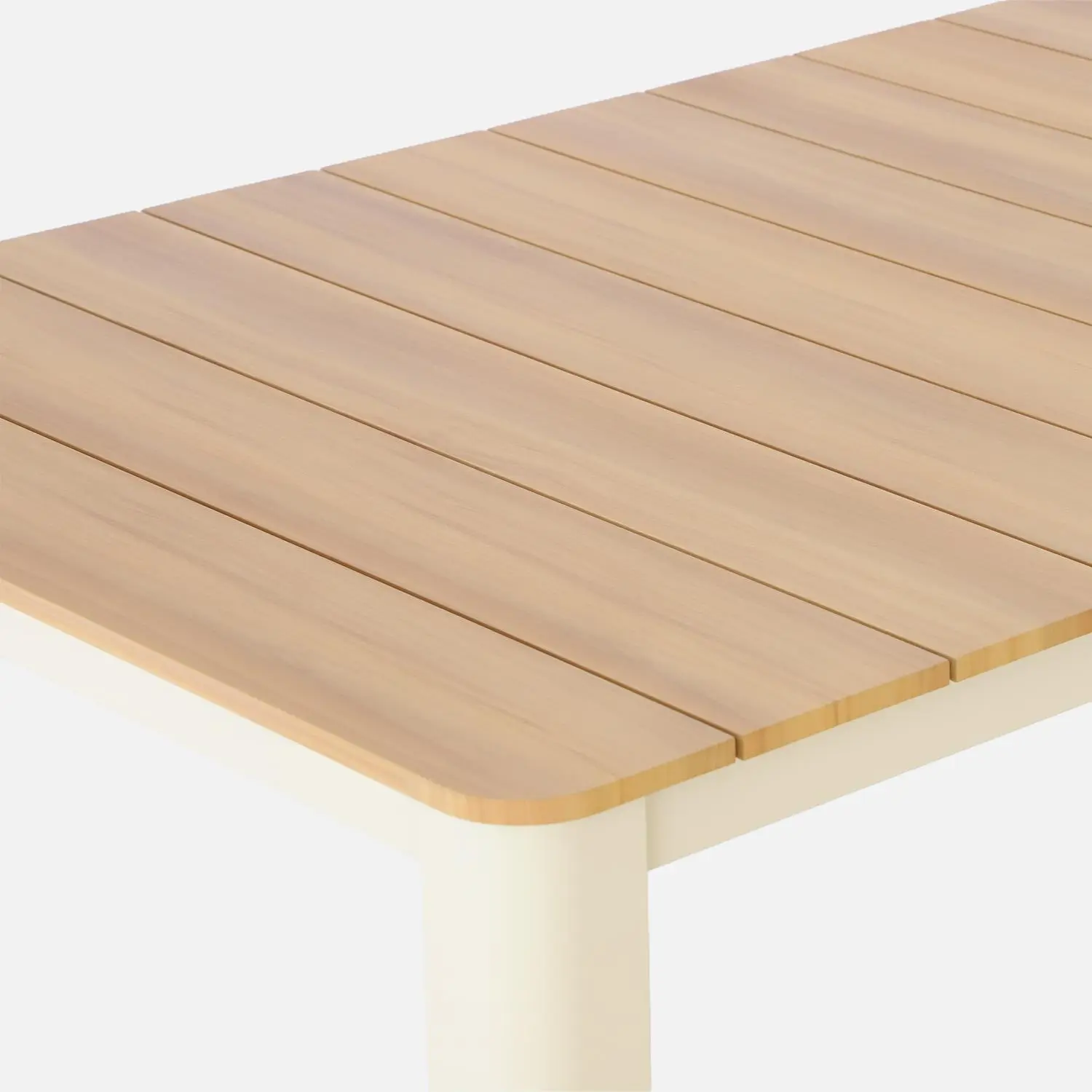 Table de jardin aluminium 8 places