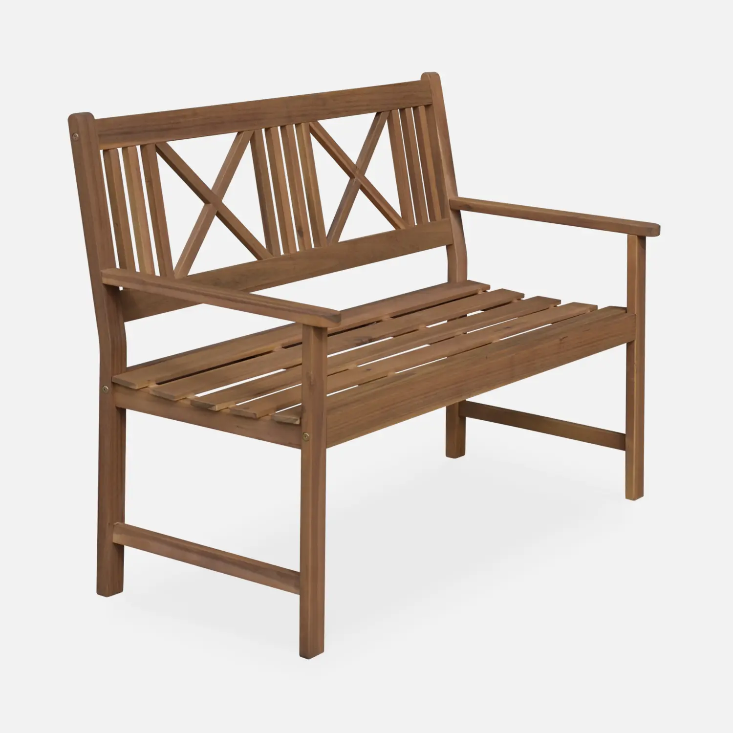 Banc bois d'acacia 3 places