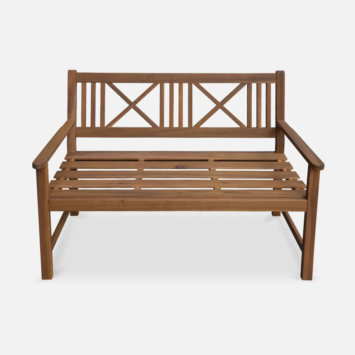 Banc bois d'acacia 3 places
