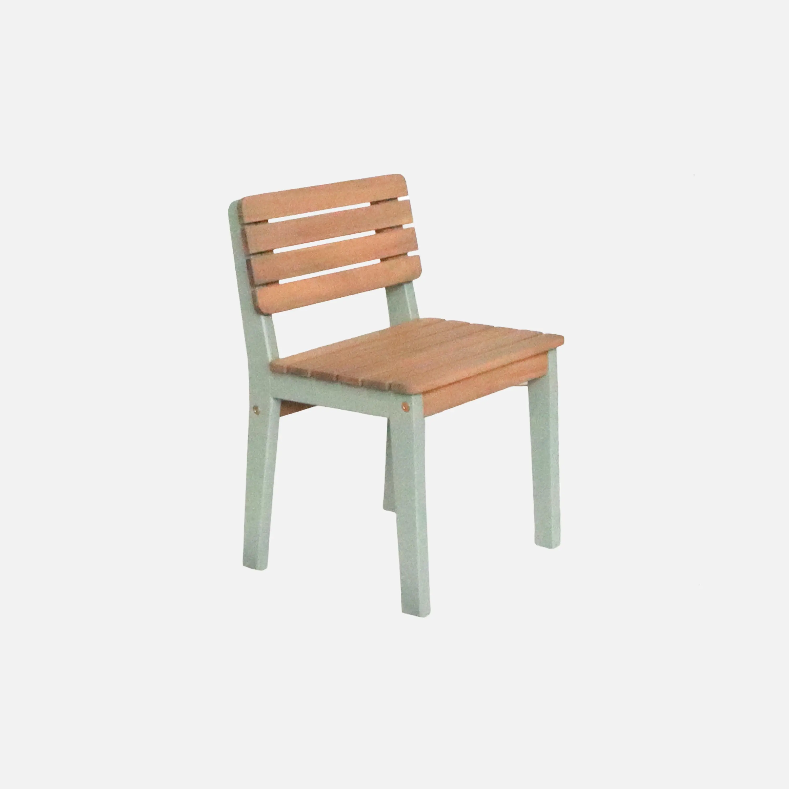 Table de jardin enfant intérieur/extérieur bois d'acacia + 2 assises