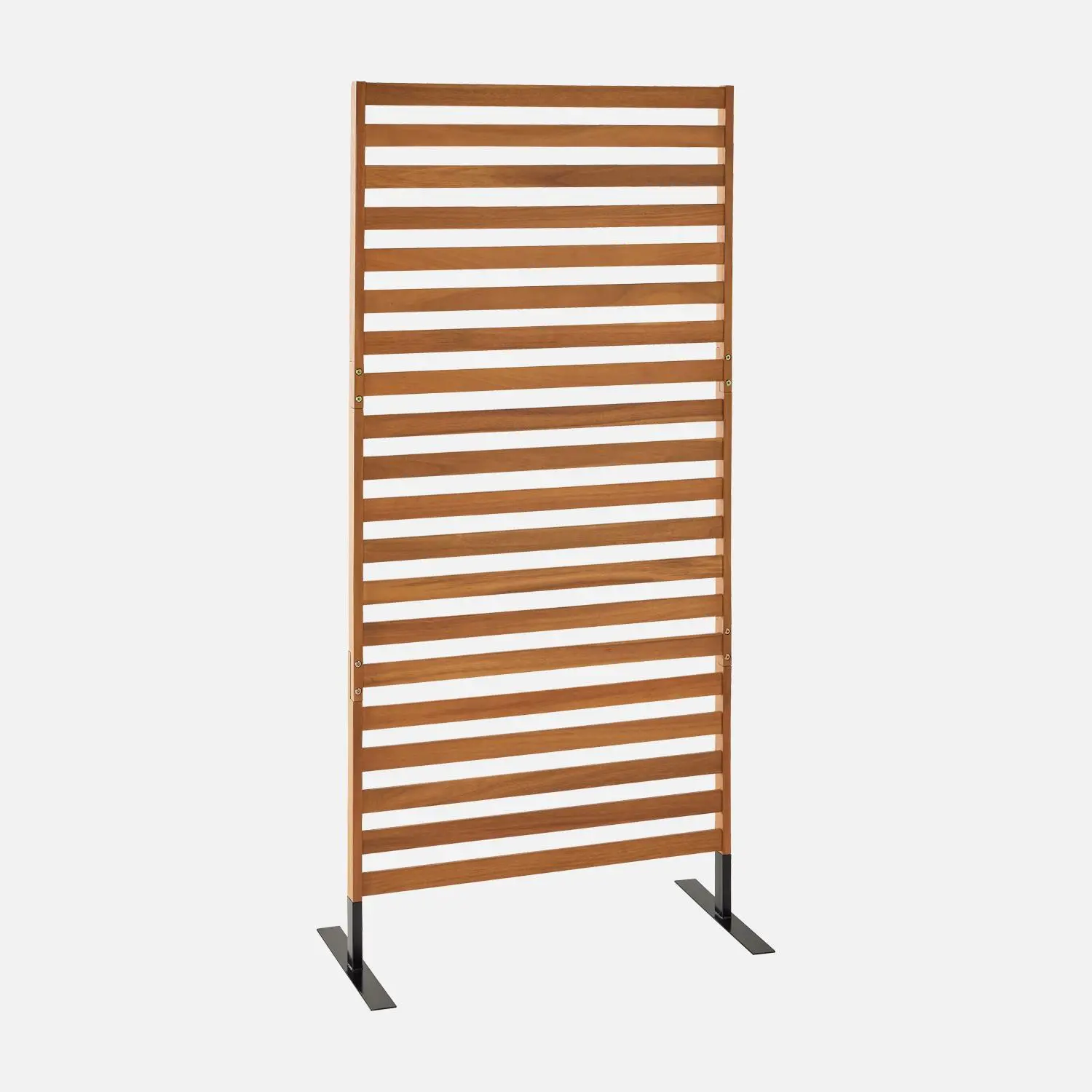 Paravent intérieur/extérieur bois d'acacia 80cm