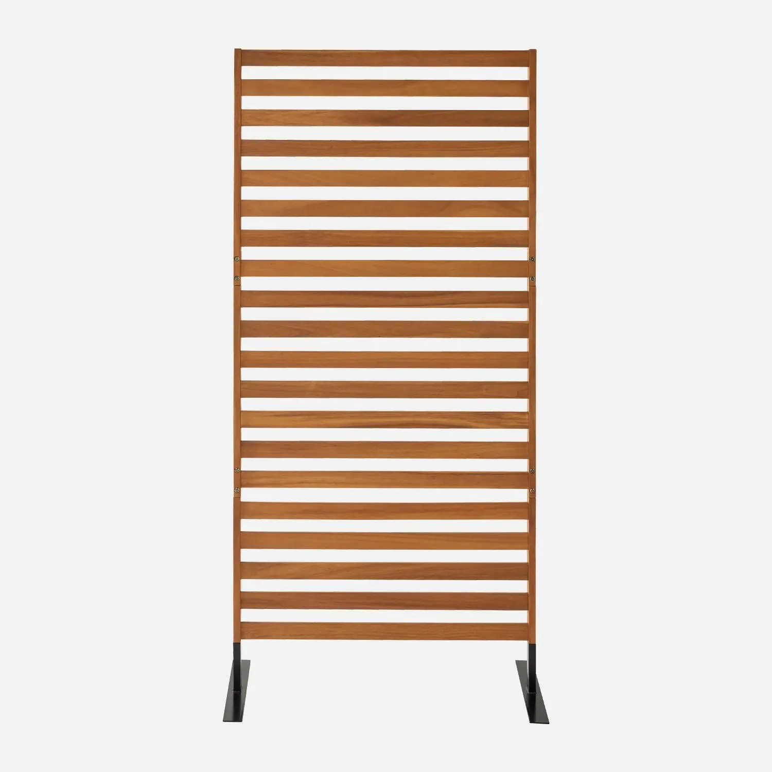 Paravent intérieur/extérieur bois d'acacia 80cm