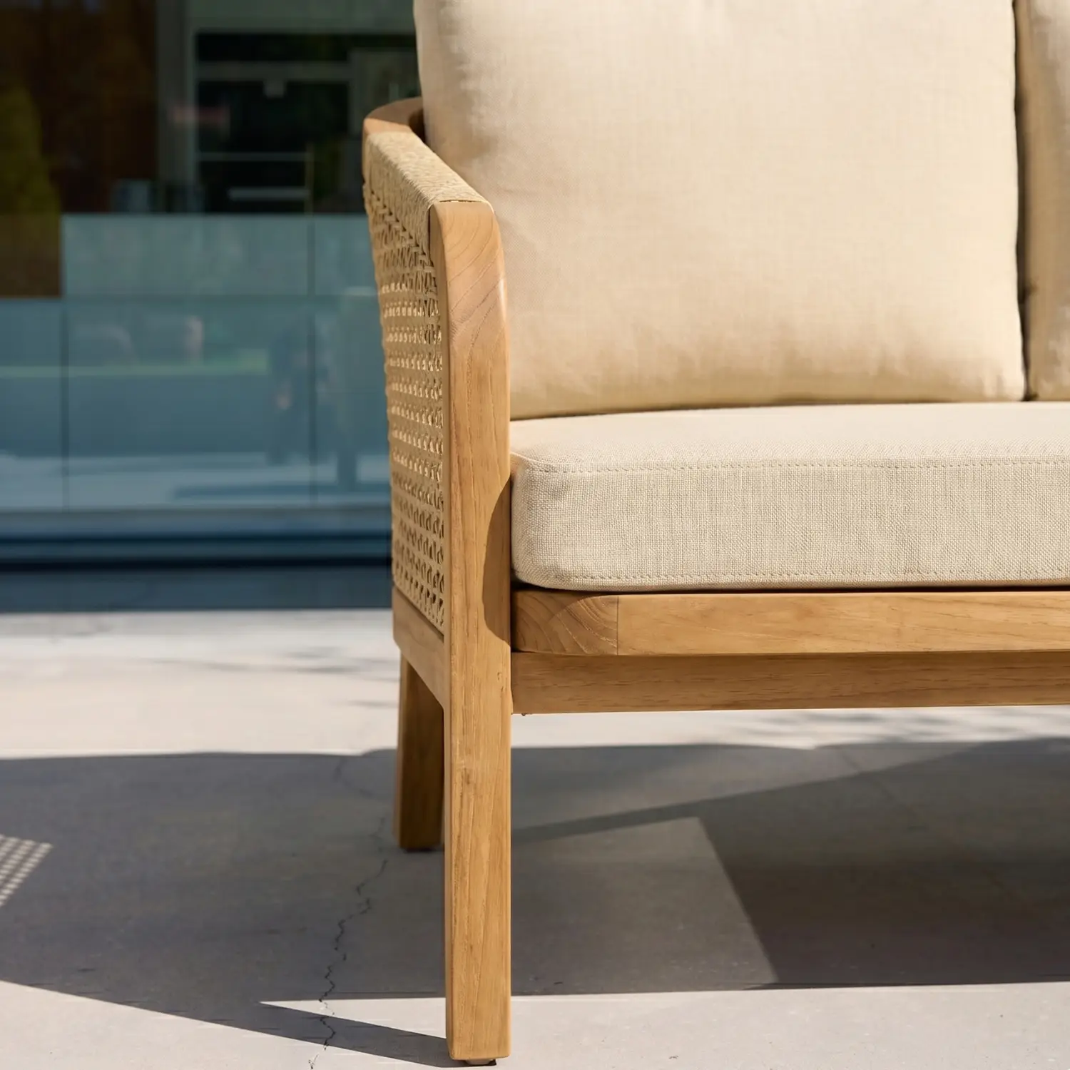 BANQUETTE DE JARDIN EN ACACIA