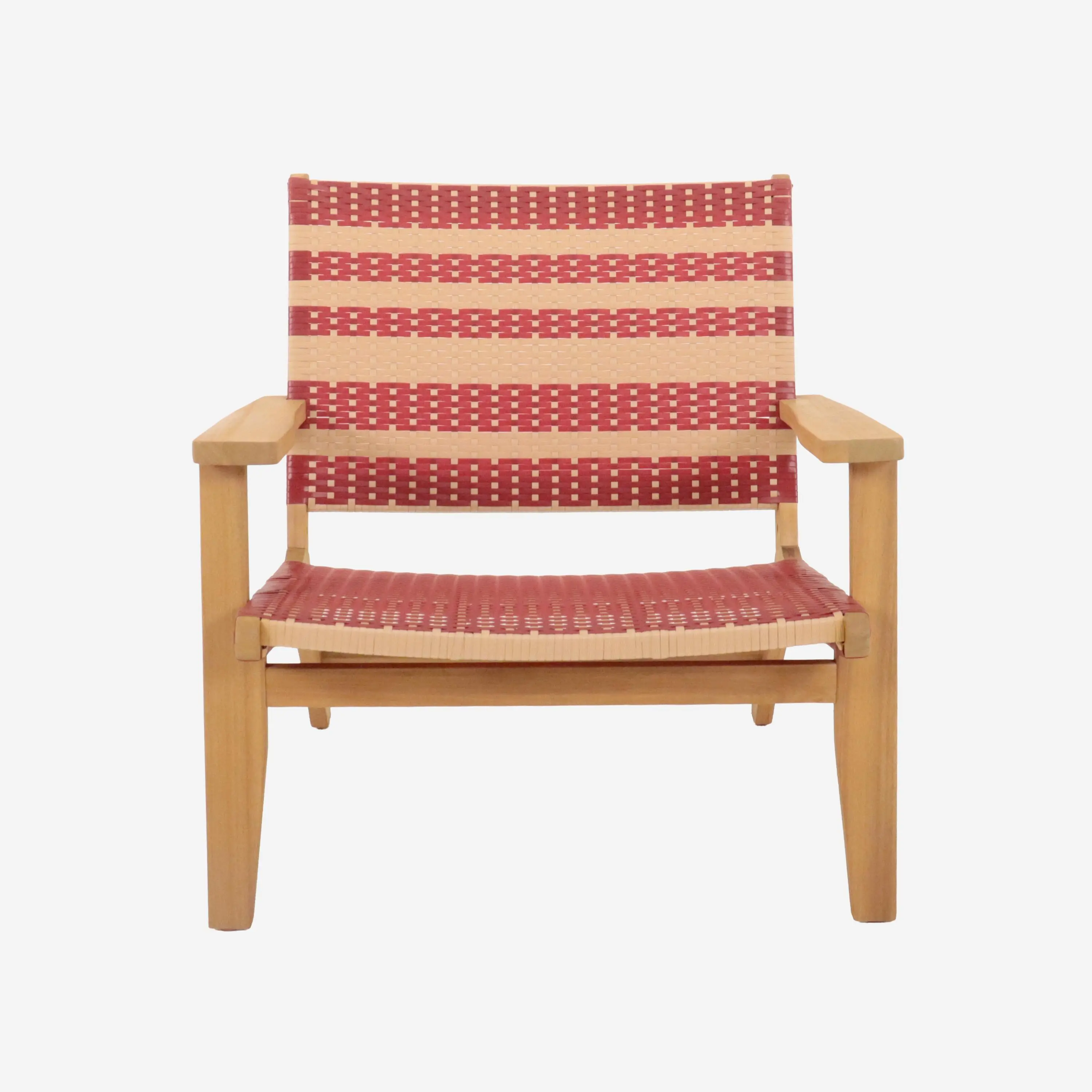 Fauteuil de jardin bois d'acacia et résine