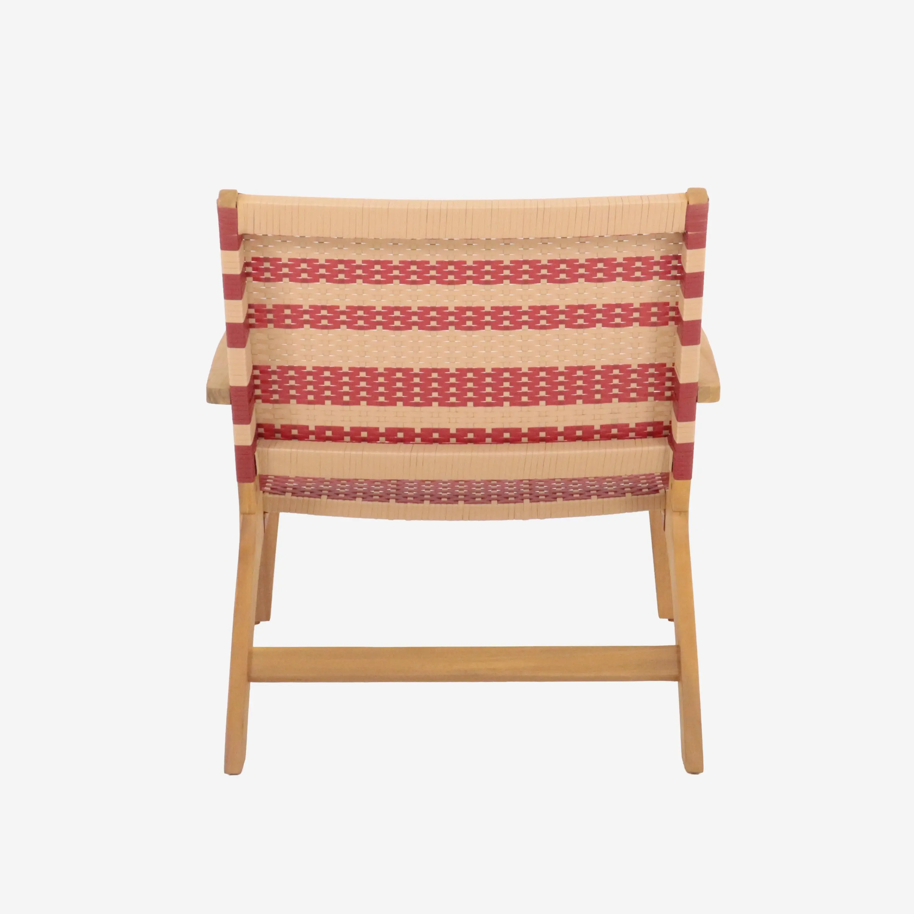 Fauteuil de jardin bois d'acacia et résine