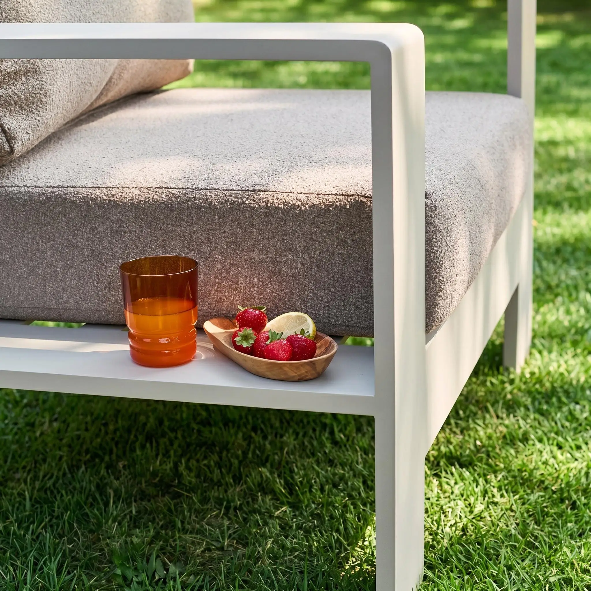 Salon de jardin aluminium 5 places