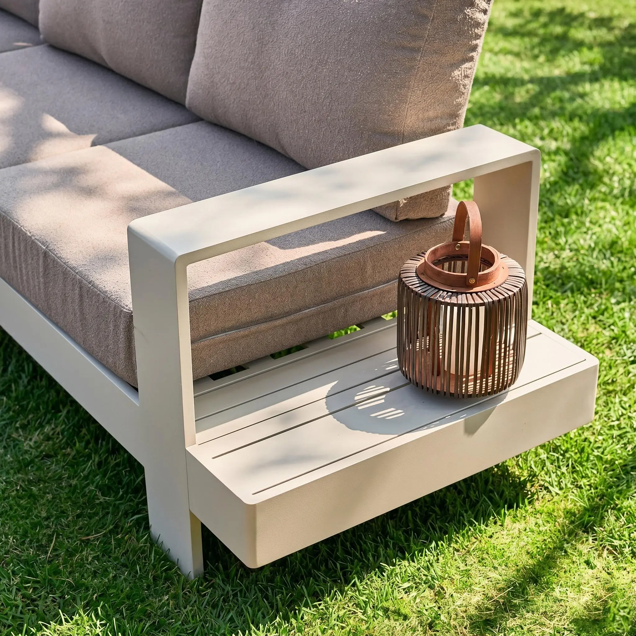 Salon de jardin aluminium 5 places