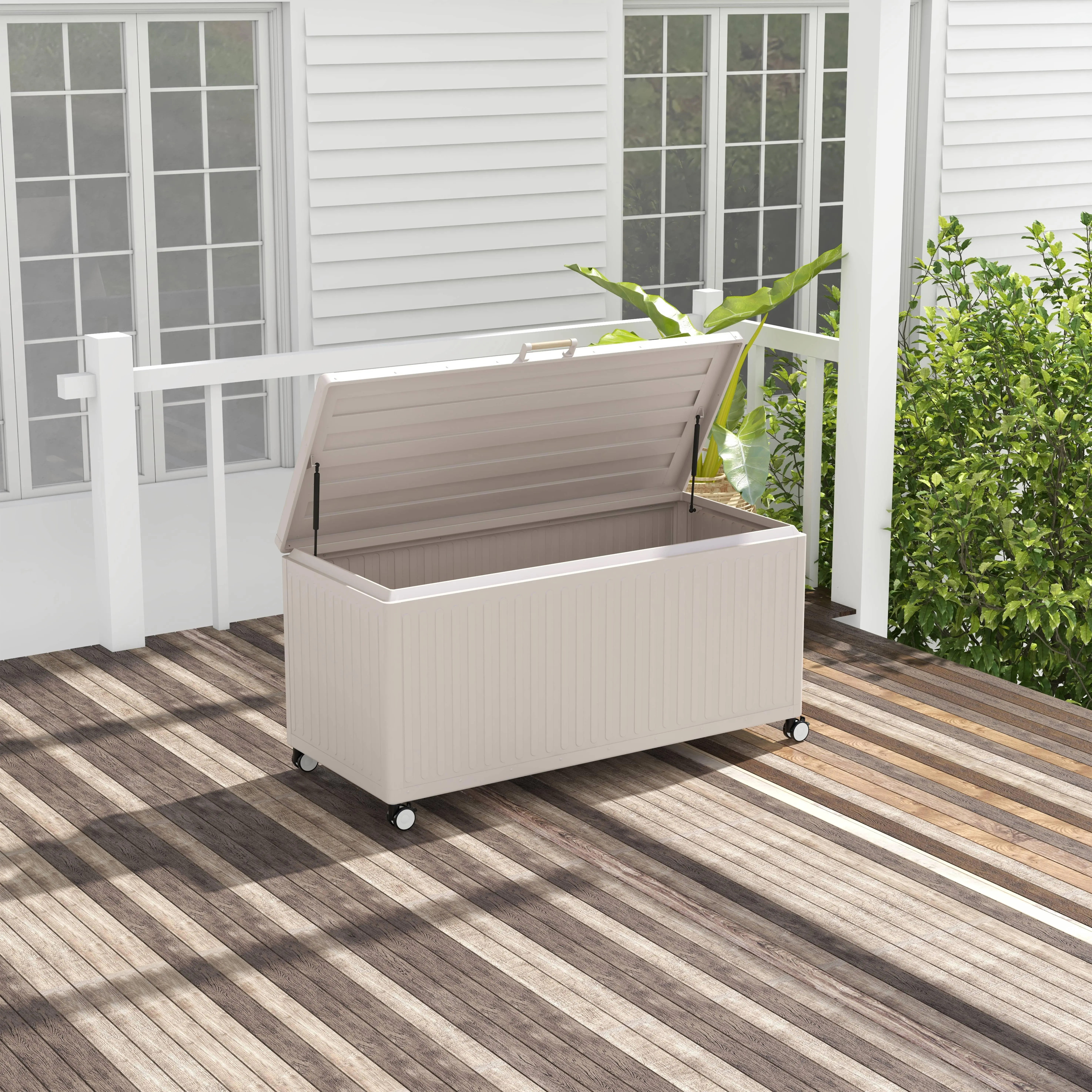 Coffre de jardin en Aluminium 775L
