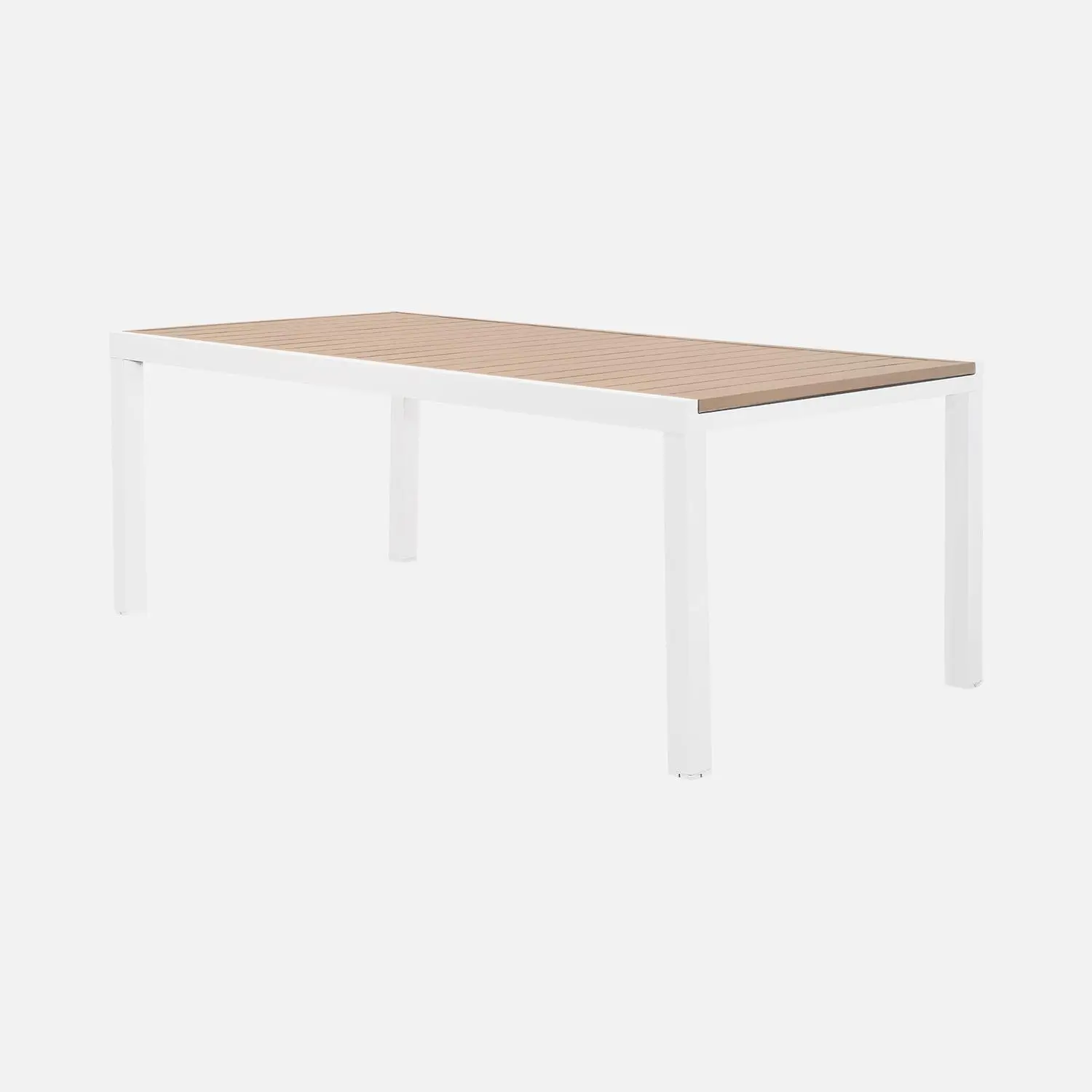 Table de jardin extensible aluminium 10-12 places