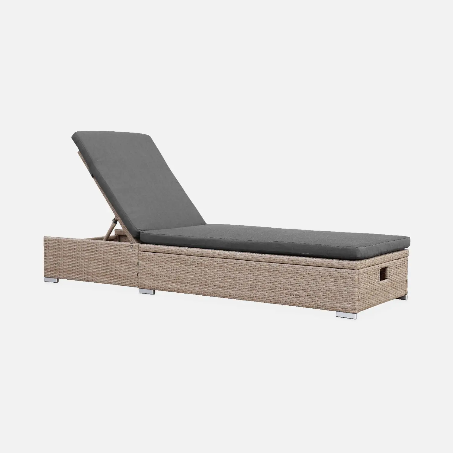 Bain de soleil résine tressée multi positions