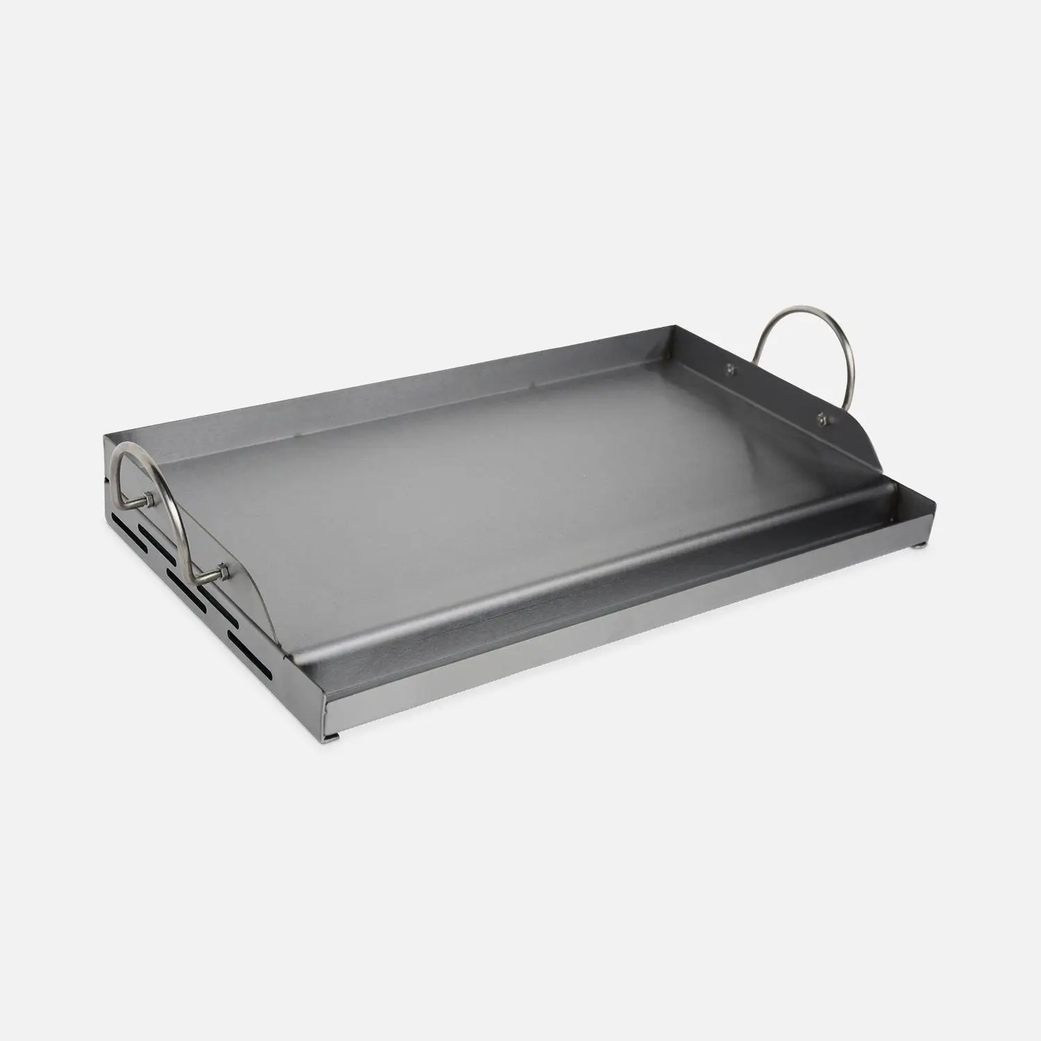 Plaque plancha 55cm pour barbecue à gaz