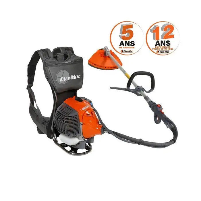 Débroussailleuse thermique à dos Oleo Mac BCF540 - (disque + tête nylon) moteur 51,7cm3