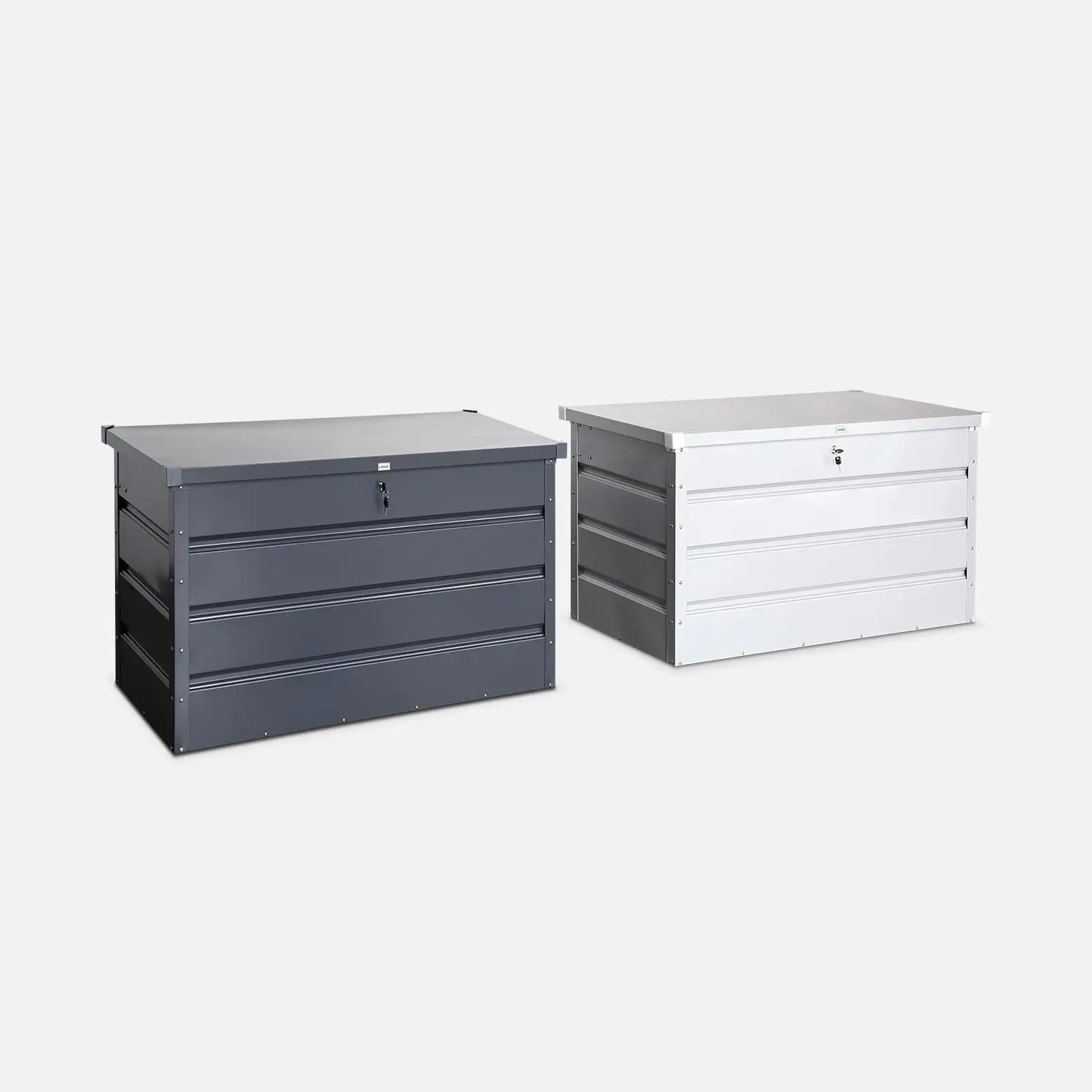 Coffre de jardin métal 285L