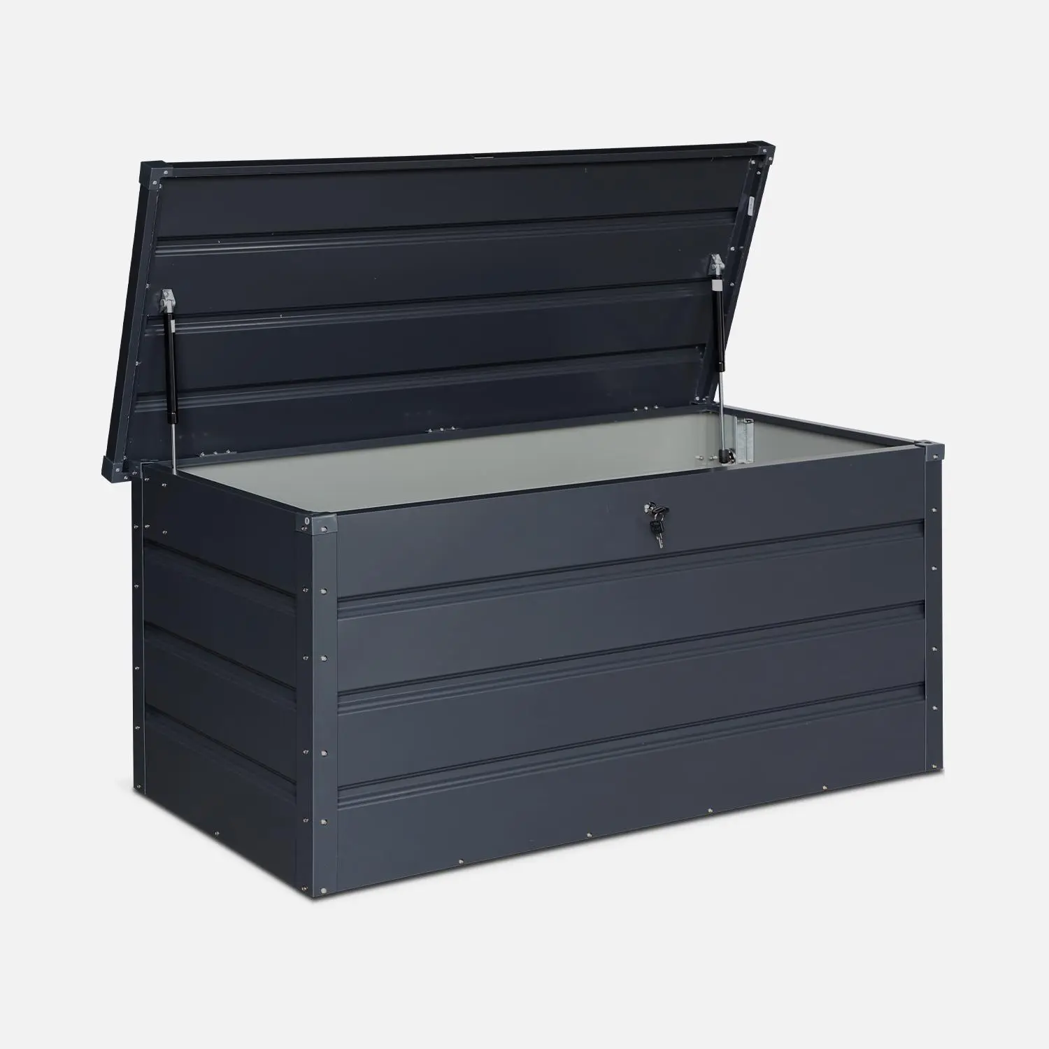 Coffre de jardin métal 385L