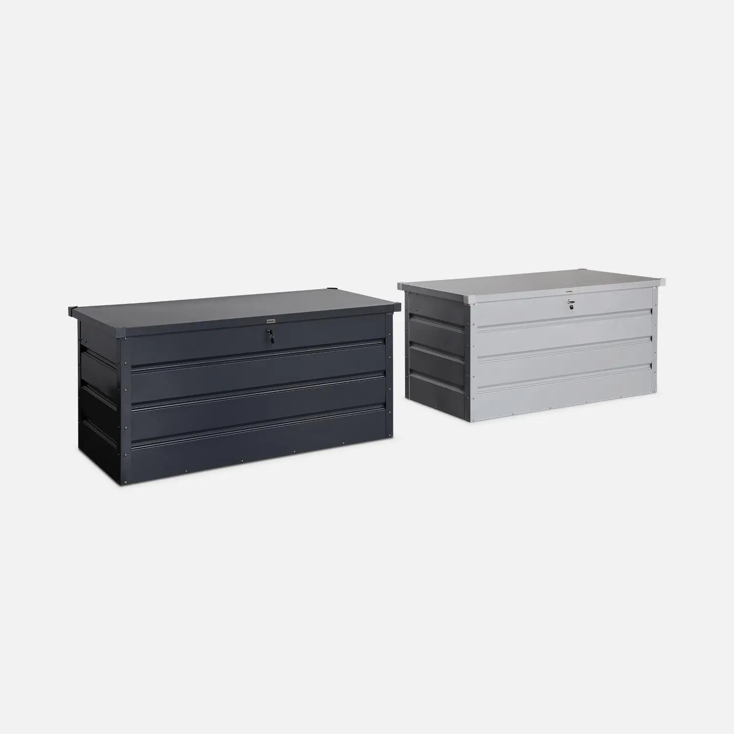 Coffre de jardin métal 385L