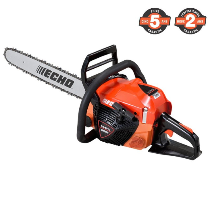 Tronçonneuse thermique Echo CS4010 - coupe 45 cm, moteur 41,6 cm3