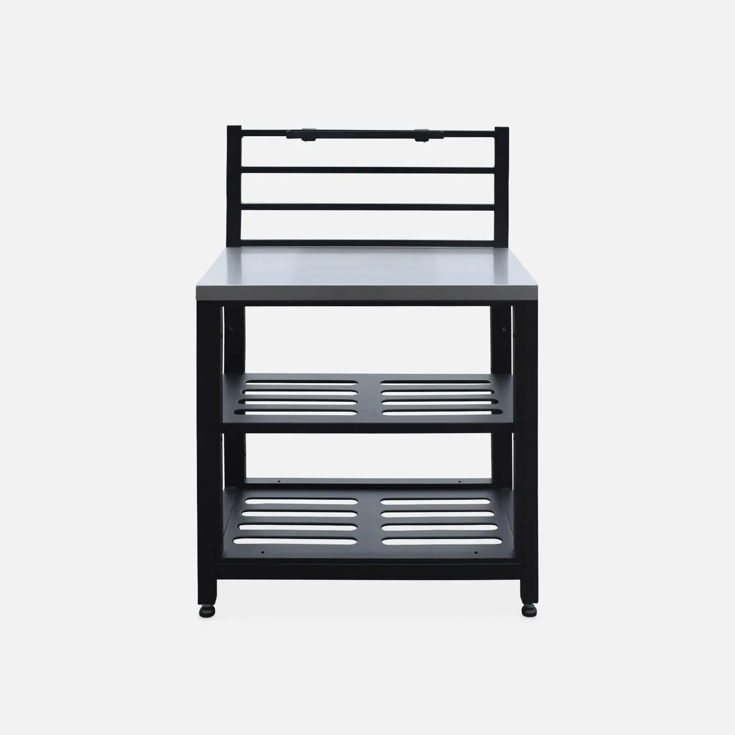 Cuisine extérieure 5 modules acier inoxydable avec barbecue gaz 4 brûleurs