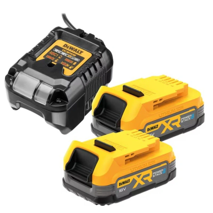 Pack 2 batteries Dewalt Power Stack 18V 1.7Ah