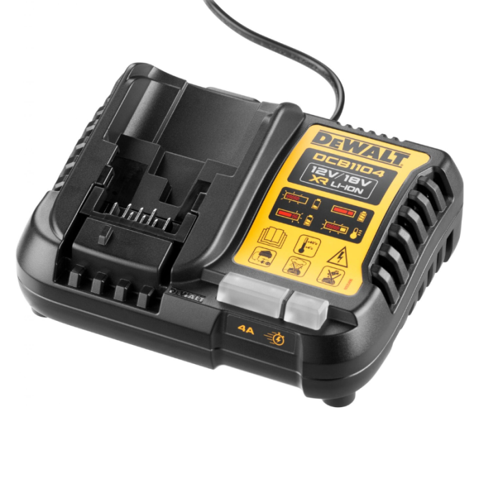 Chargeur de batterie Dewalt 18V 4A - DCB1104-QW