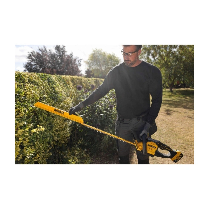 Taille haies avec déflecteur Dewalt 18V lamier 60 cm - DCMHT567N-XJ