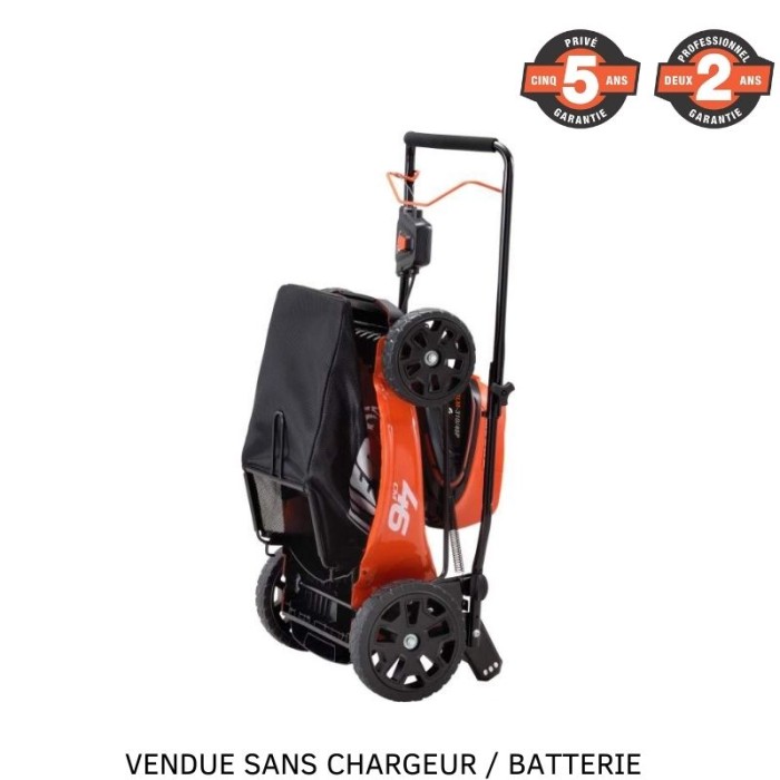 Tondeuse poussée à batterie Echo DLM310/46P nue - coupe 46 cm