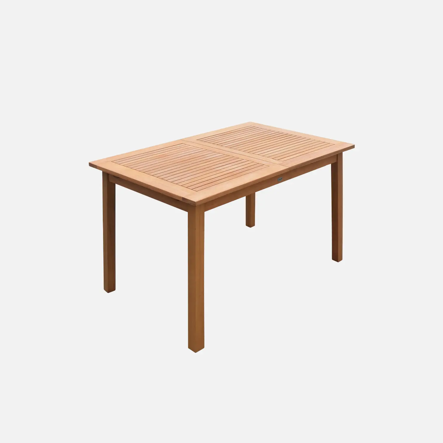 Table de jardin extensible bois d'eucalyptus 6-8 places